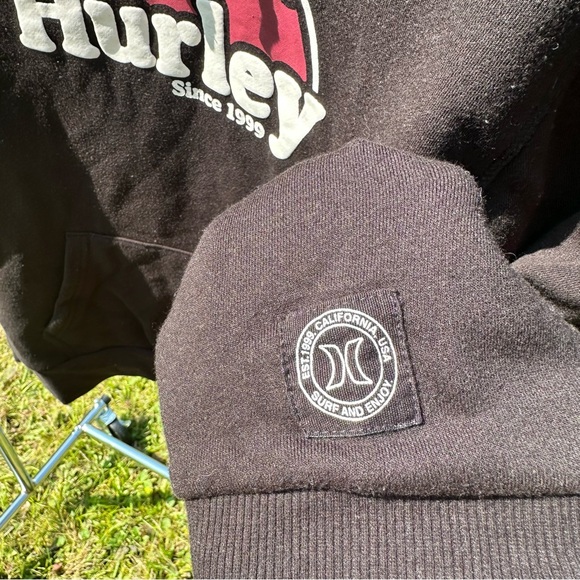 Hurley Black hoodie, Size L. - Picture 3 of 4